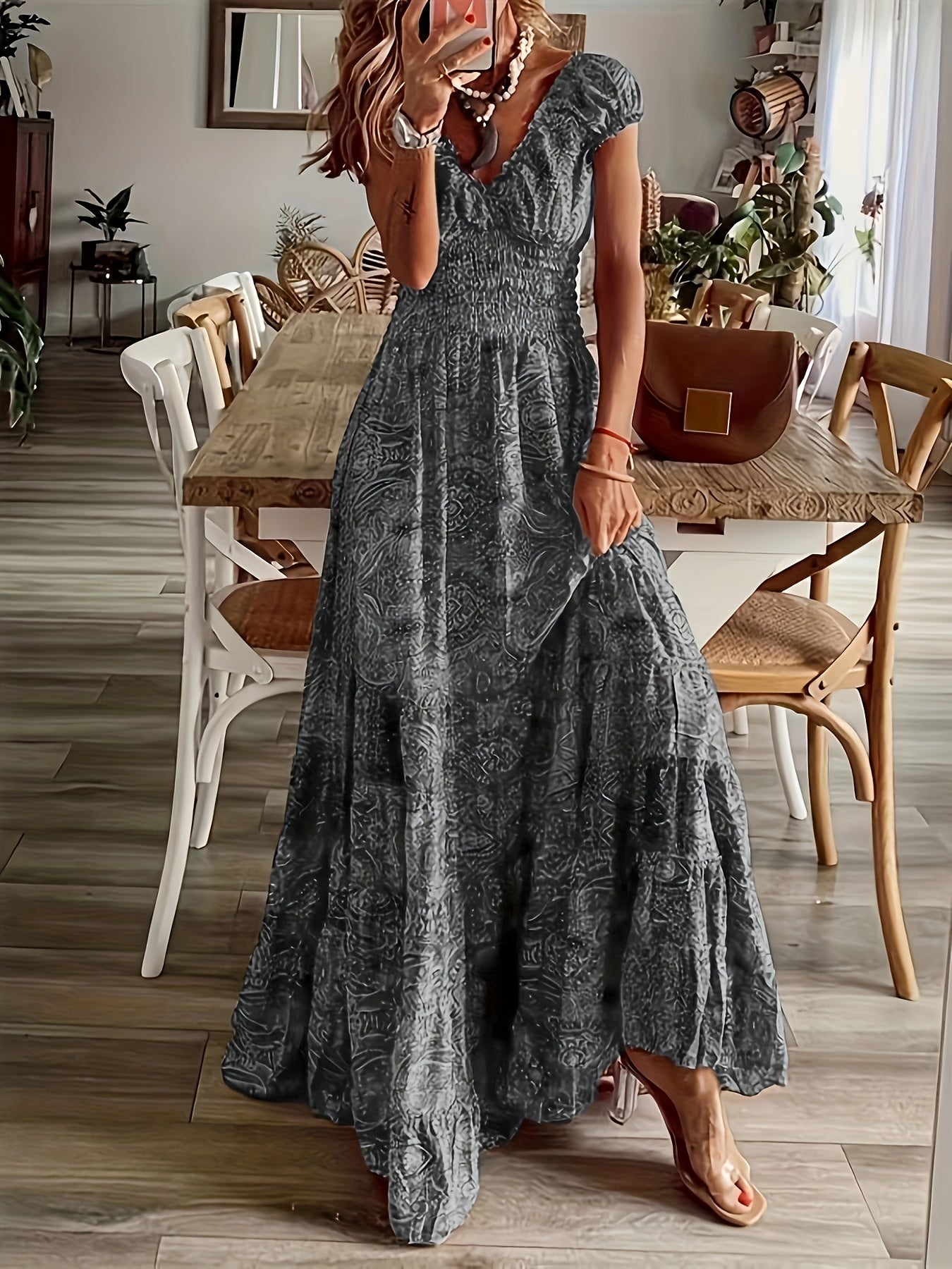 Patricia | Artistic Tummy-Flattering Dress