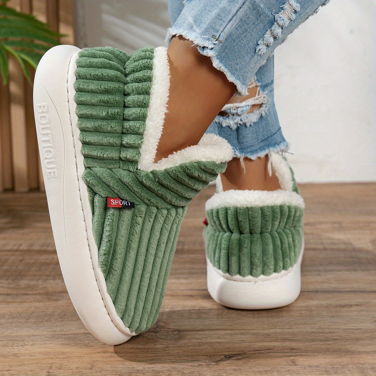 Emily | Soft-Lined House Slippers