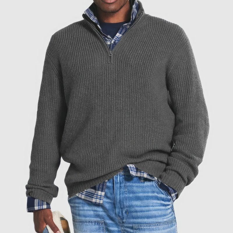 Finn | Warm Knitted Sweater For Men