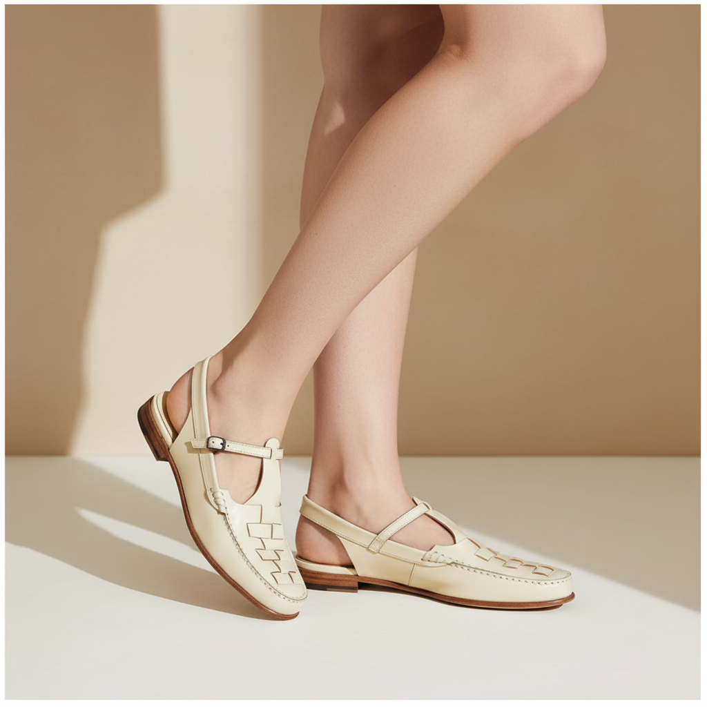 Eliara - Woven Charm Sandals
