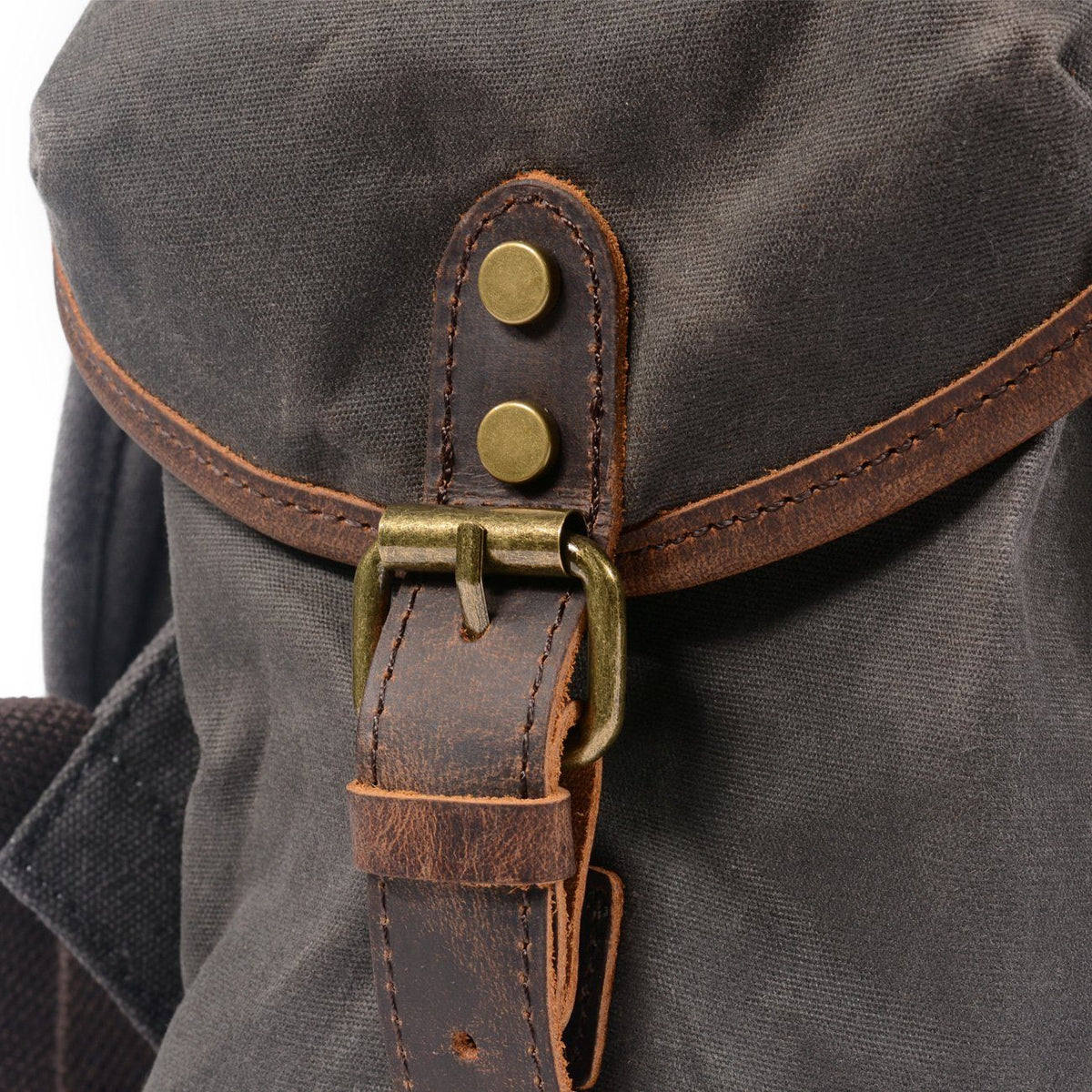 James | Vintage Canvas | Real Leather