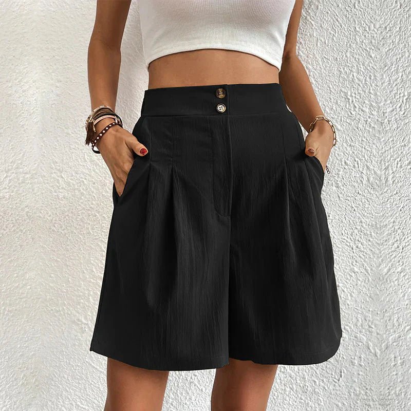 Chelsie | High-Waist Comfort Shorts