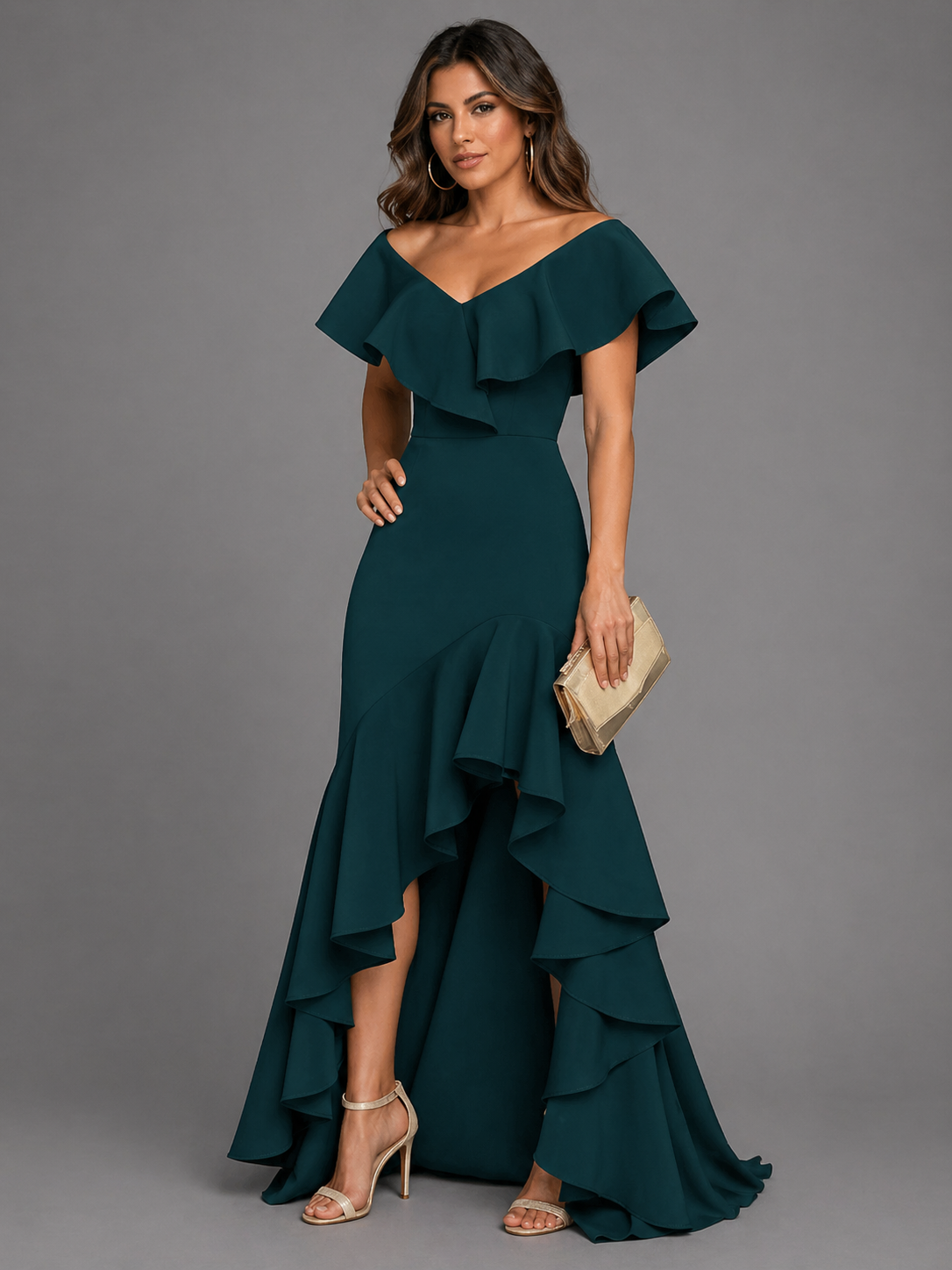 Maglem Suar Evening Dress