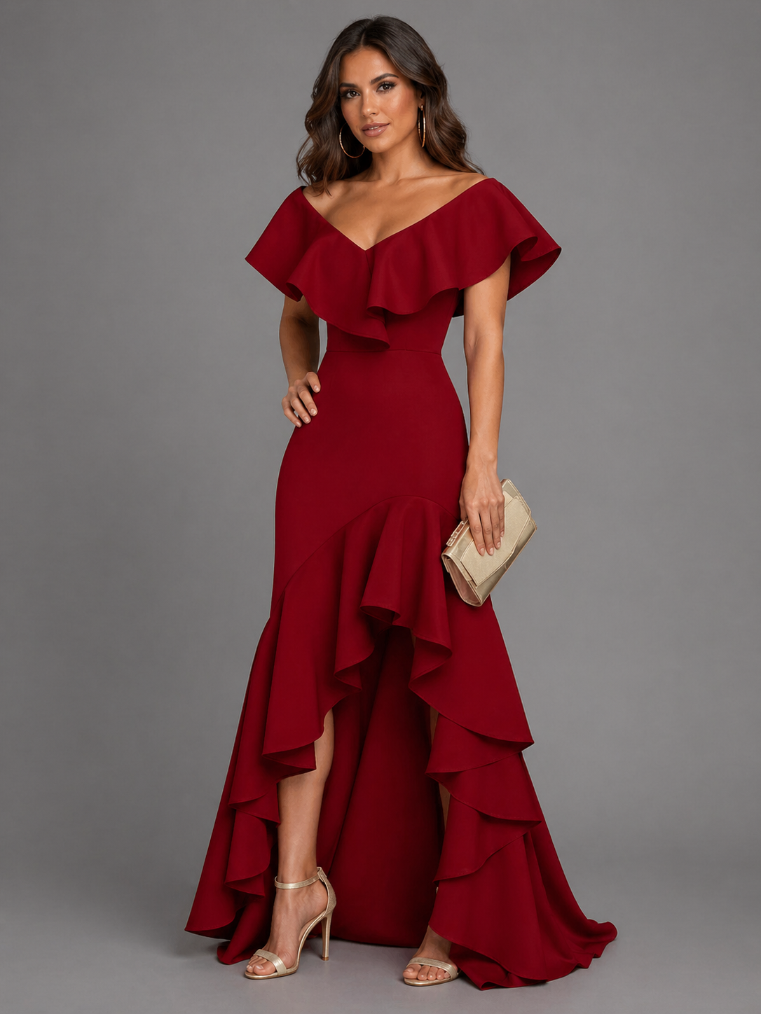 Maglem Suar Evening Dress