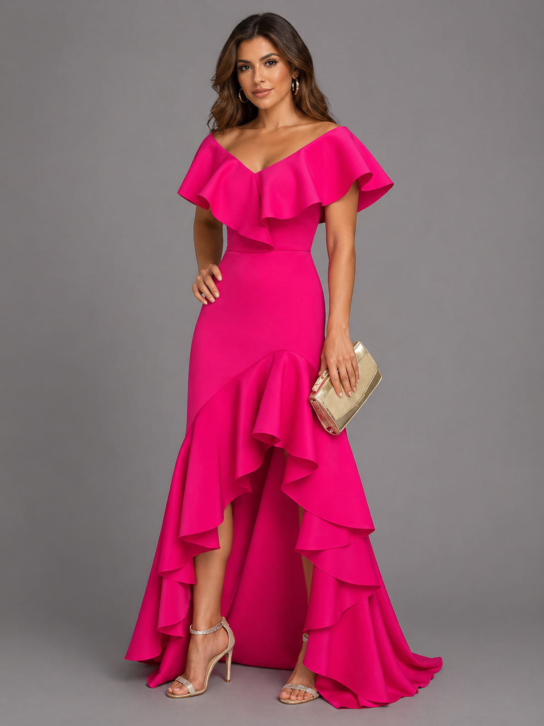 Maglem Suar Evening Dress