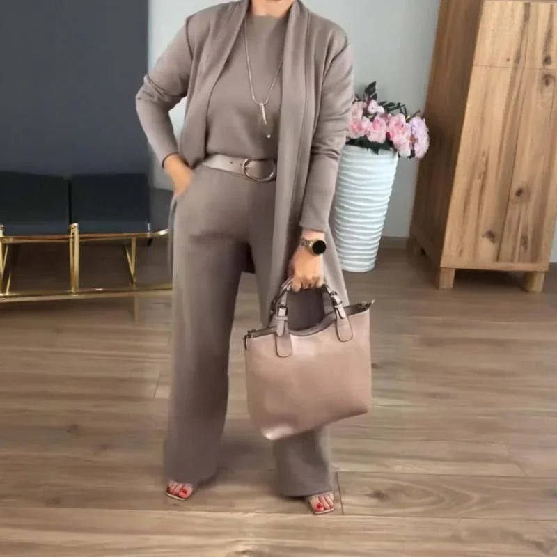 Sarah - Luxury Knit Two-Piece Set