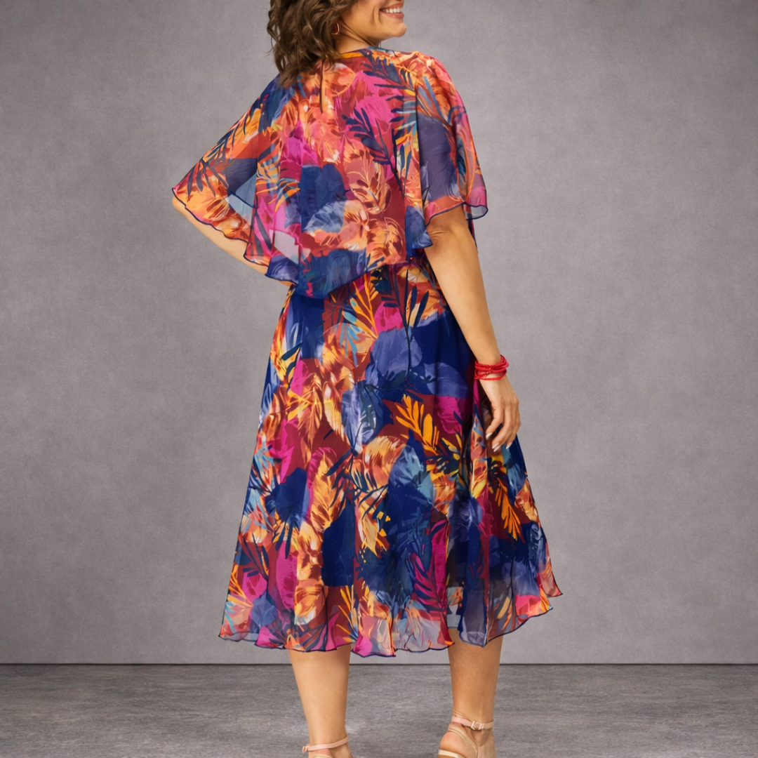 Barbara | Comfortable Chiffon Dress